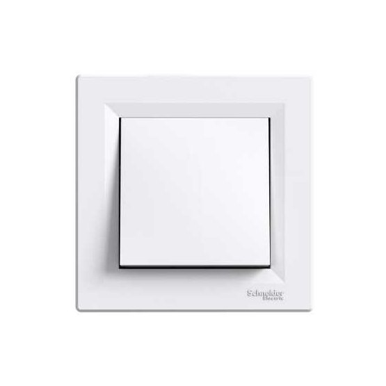 Asfora - EPH0700121 - tlačidlo 1/0 biele